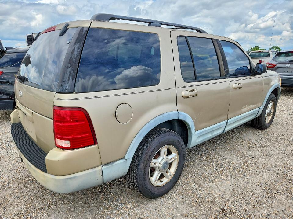 2002 Ford Explorer VIN 1FMZU63E72ZA56484 COPART salvage auction — REAR END, Fl - Cert Of Title Slvg Rebuildable, sold $225 on 2026-07-09 (photo 3)