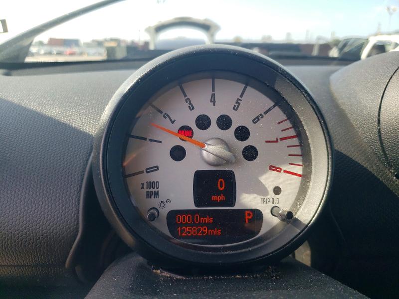 2013 Mini Cooper VIN WMWZB3C59DWM08586 COPART salvage auction — FRONT END, Ca - Salvage Certificate, sold $950 on 2026-07-06 (photo 9)