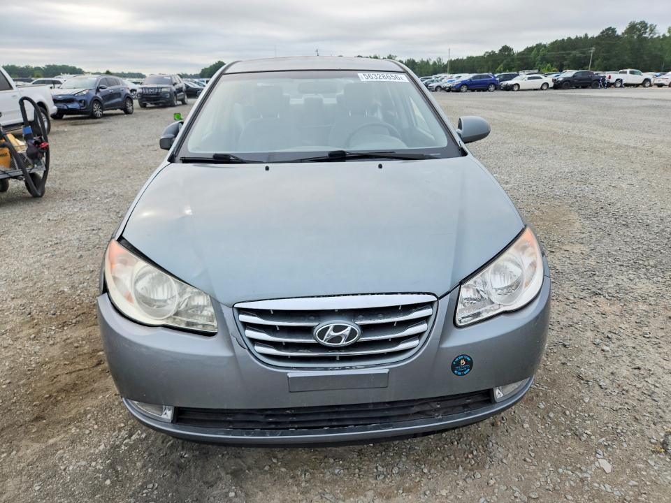 2010 Hyundai Elantra VIN KMHDU4AD3AU860995 COPART salvage auction — REAR END, Nc - Salvage Certificate Of Title, sold $225 on 2026-07-13 (photo 5)