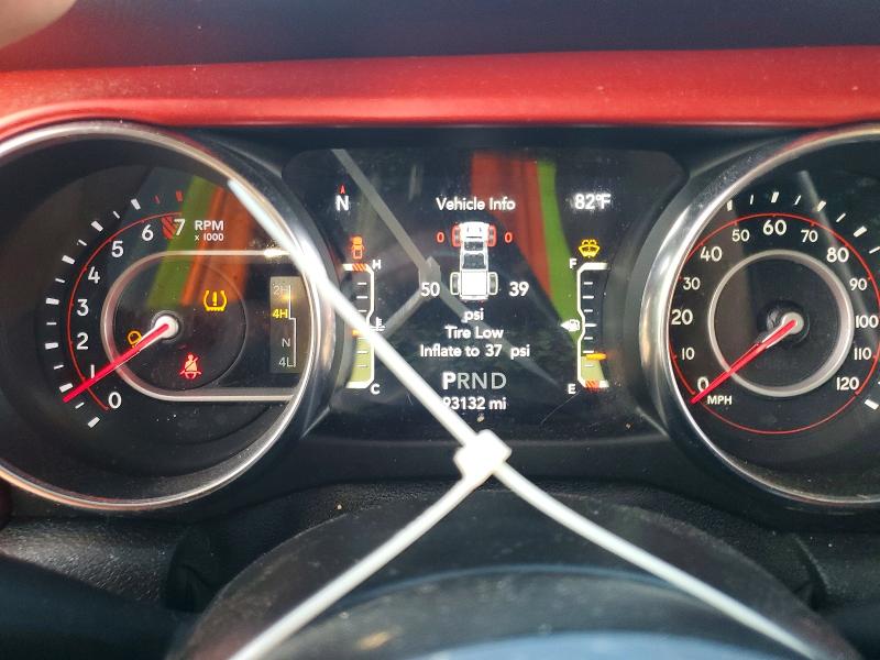 2021 Jeep VIN 1C6JJTBG4ML542467 COPART salvage auction — MINOR DENT/SCRATCHES, Tx - Salvage Vehicle Title, sold $9,700 on 2026-07-30 (photo 9)