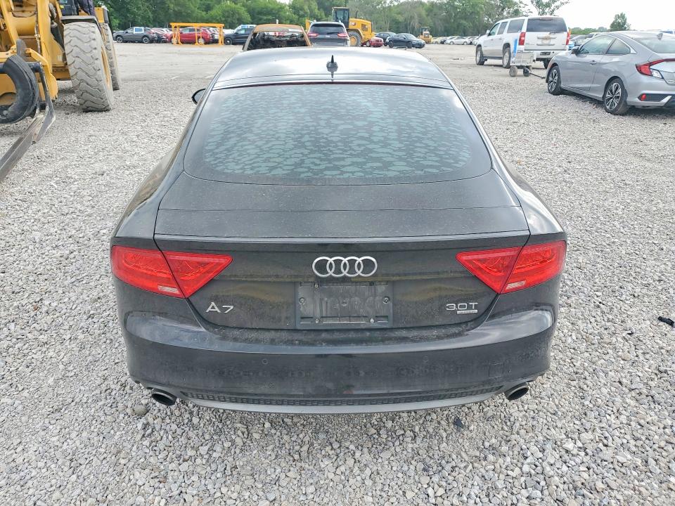 2014 Audi A7 VIN WAU2GAFC9EN108734 COPART salvage auction — FRONT END, Ia - Cert Of Title-Salvage Title, sold $200 on 2026-07-24 (photo 6)