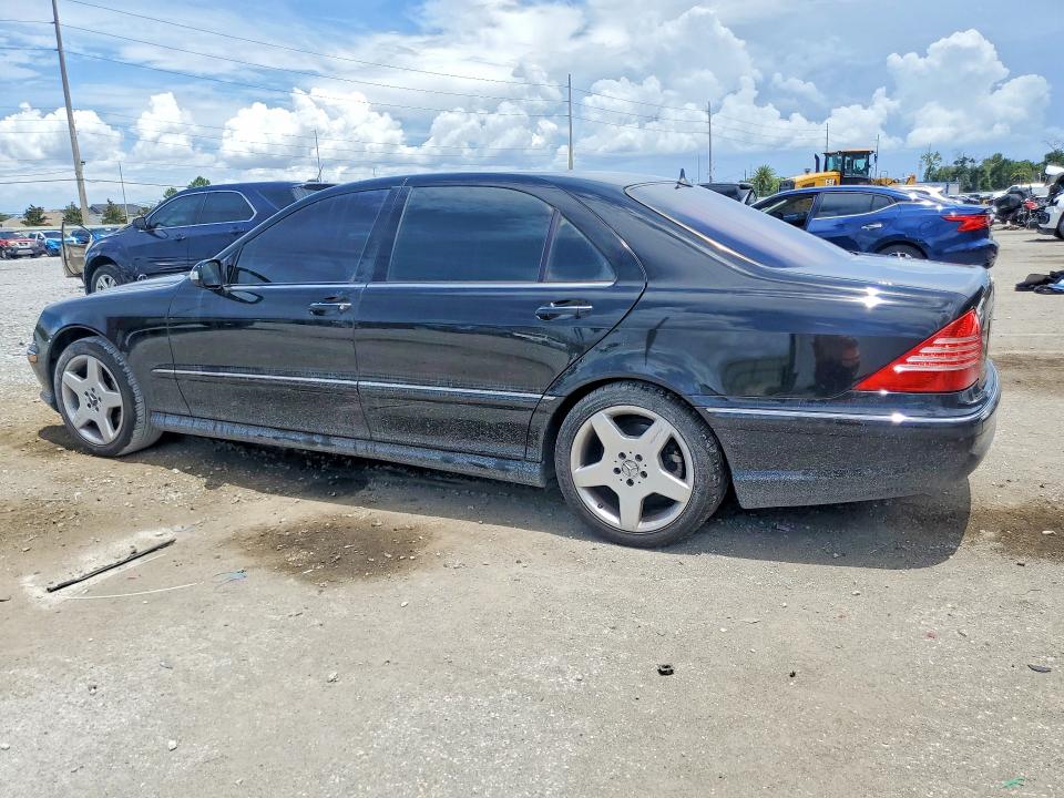 2004 Mercedes-benz S class VIN WDBNG70J44A408017 COPART salvage auction — SIDE, FL - CERT OF TITLE SLVG REBUILDABLE, sold $475 on 2026-07-10 (photo 2)