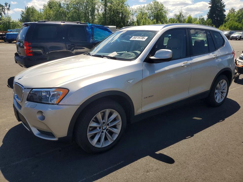 2014 BMW X3 VIN 5UXWX9C52E0D38378 COPART salvage auction — MECHANICAL, Wa - Non Public Clean Title, sold $1,450 on 2026-07-08 (photo 1)