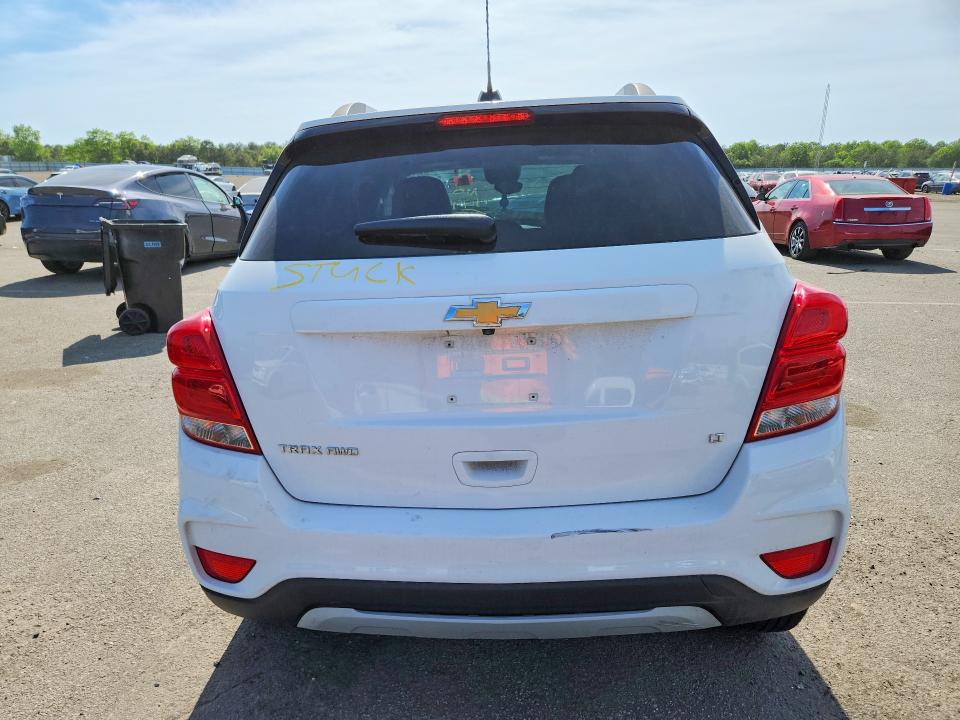 2020 Chevrolet Trax VIN KL7CJPSB5LB062680 COPART salvage auction — FRONT END, Ny - Mv-907A Salvage Certificate, sold $275 on 2026-07-13 (photo 6)