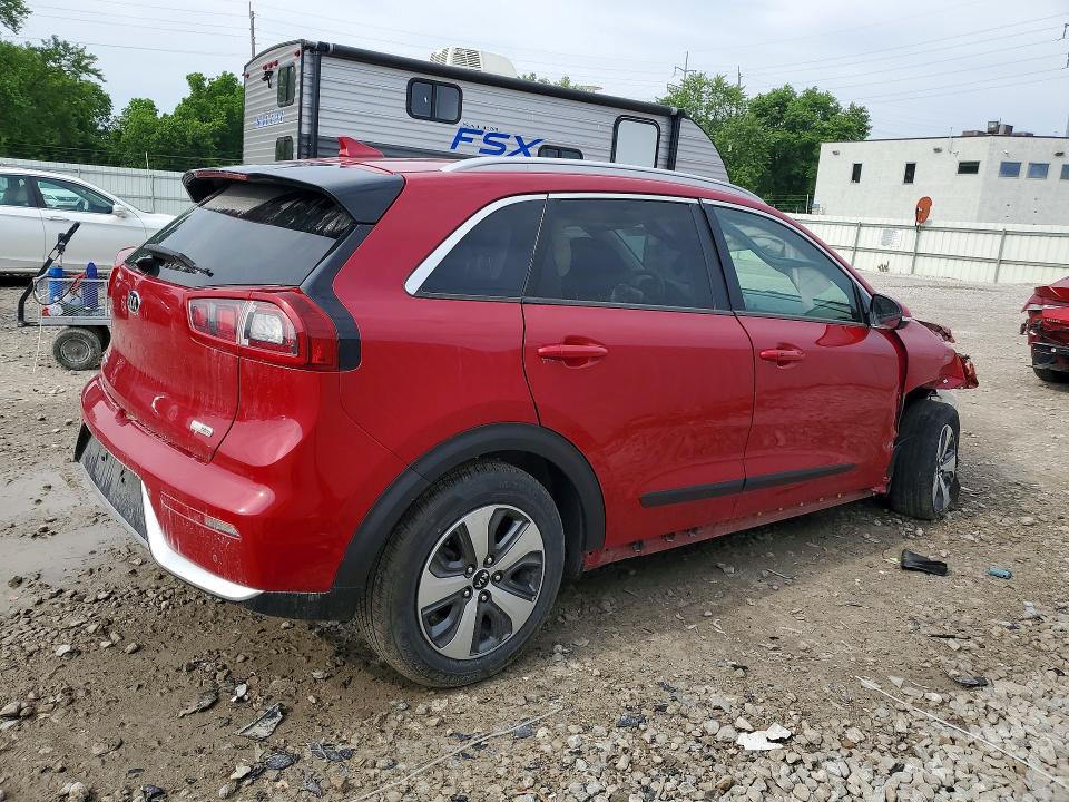 2018 Kia Niro VIN KNDCE3LC5J5123870 COPART salvage auction — FRONT END, OH - CERT OF TITLE-REPOSSESSION, sold $1,600 on 2026-07-31 (photo 3)