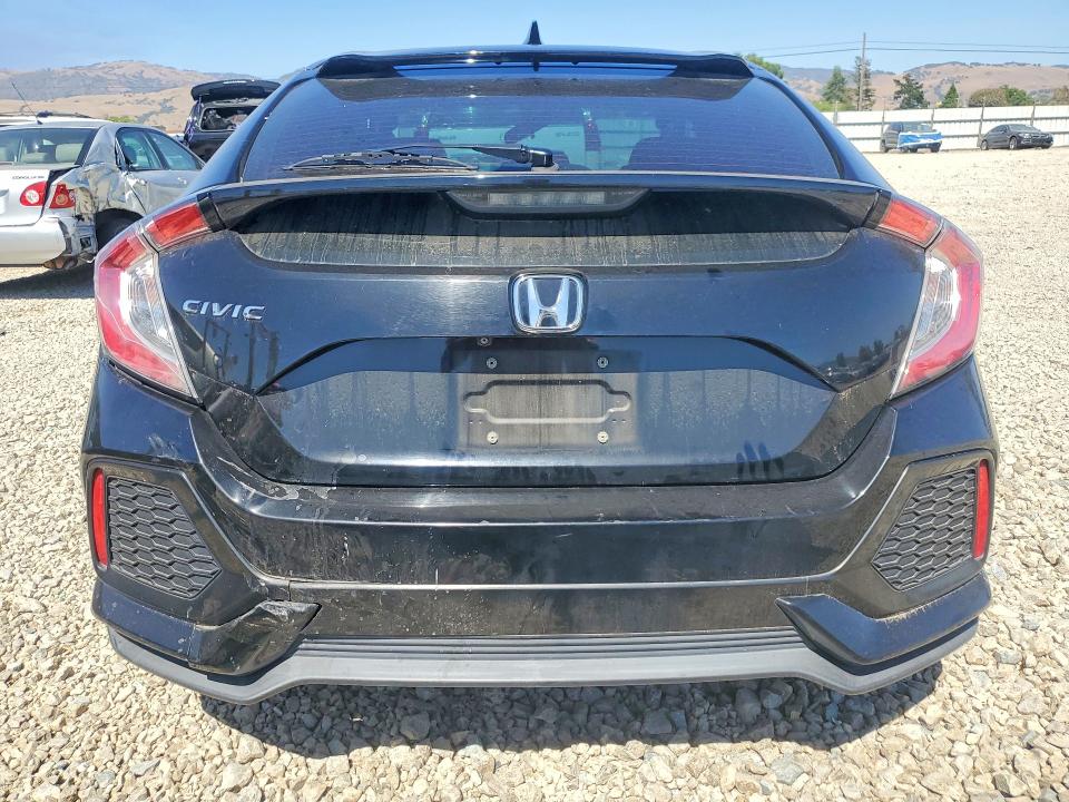 2017 Honda Civic VIN SHHFK7H51HU400223 COPART salvage auction — SIDE, CA - SALVAGE CERTIFICATE, sold $1,250 on 2026-07-09 (photo 6)