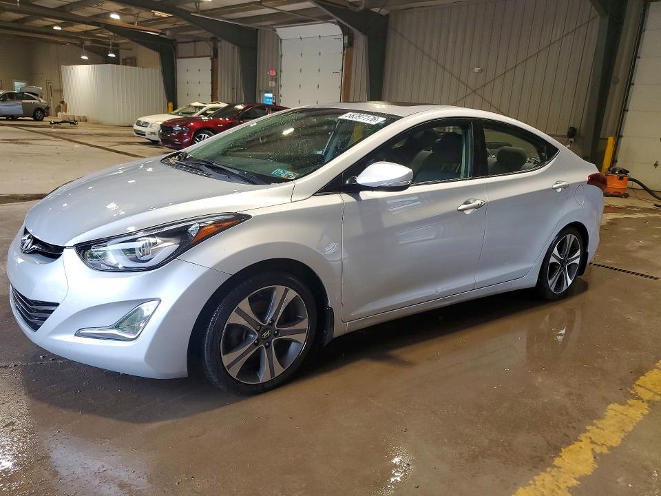 2016 Hyundai VIN KMHDH4AH5GU554042 COPART salvage auction — ROOF, Pa - Certificate Of Salvage, sold $1,950 on 2026-07-08 (photo 1)