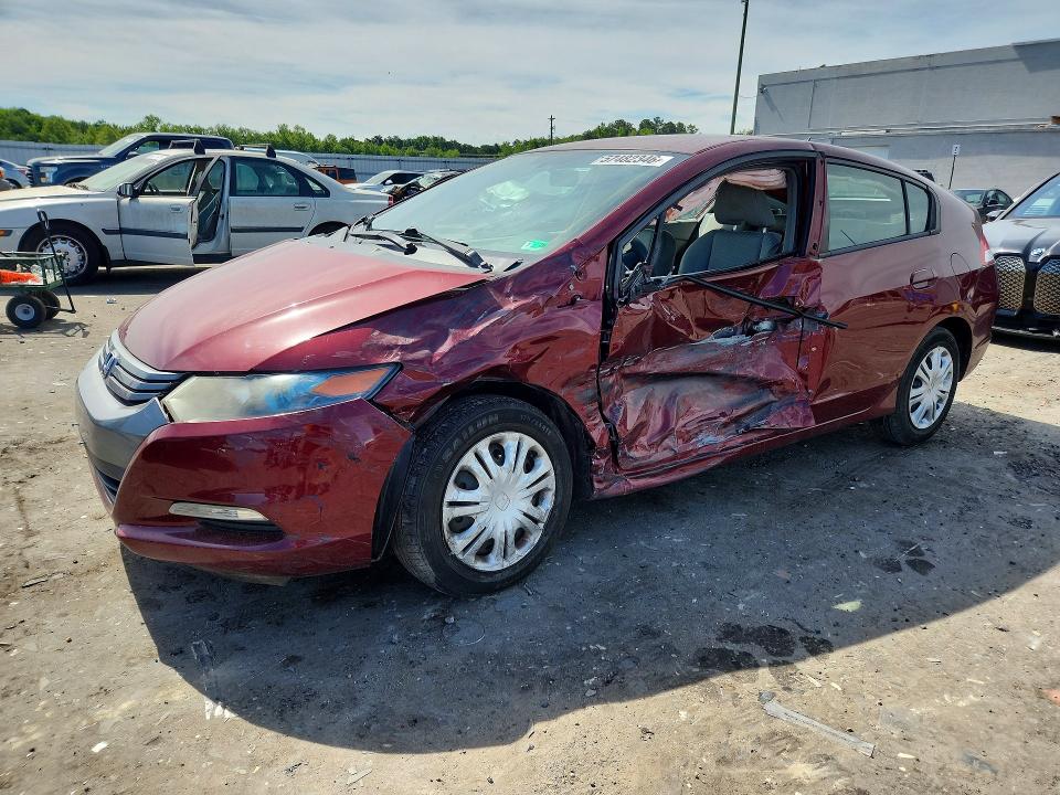 2010 Honda Insight VIN JHMZE2H56AS033724 COPART salvage auction — SIDE, VA - CERT OF TITLE - SALVAGE, sold $325 on 2026-07-22 (photo 1)