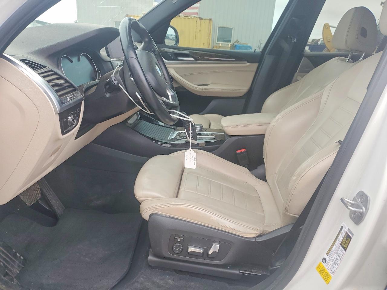 2019 BMW X3 VIN 5UXTR7C5XKLR48389 COPART salvage auction — Front End, TX - CERTIFICATE OF TITLE, sold $7,200 on 2026-06-30 (photo 7)