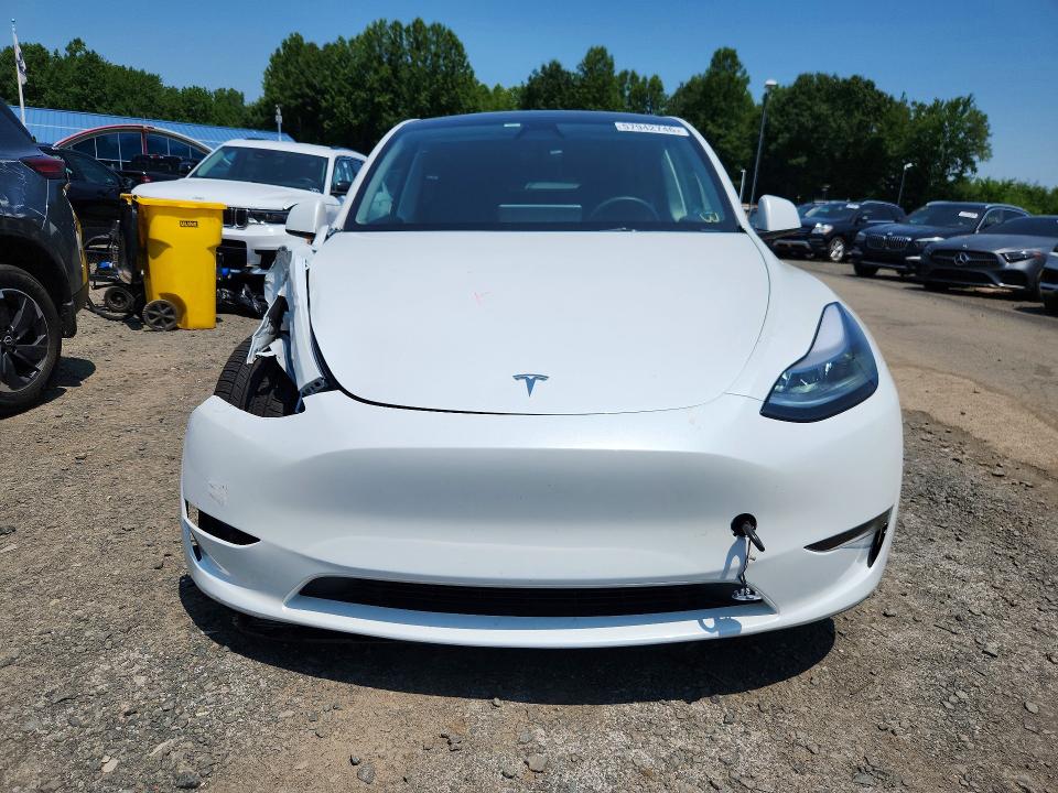 2023 Tesla Model y VIN 7SAYGDEF7PF860074 COPART salvage auction — FRONT END, Ct - Cert Of Title-Salvage, sold $13,700 on 2026-07-09 (photo 5)