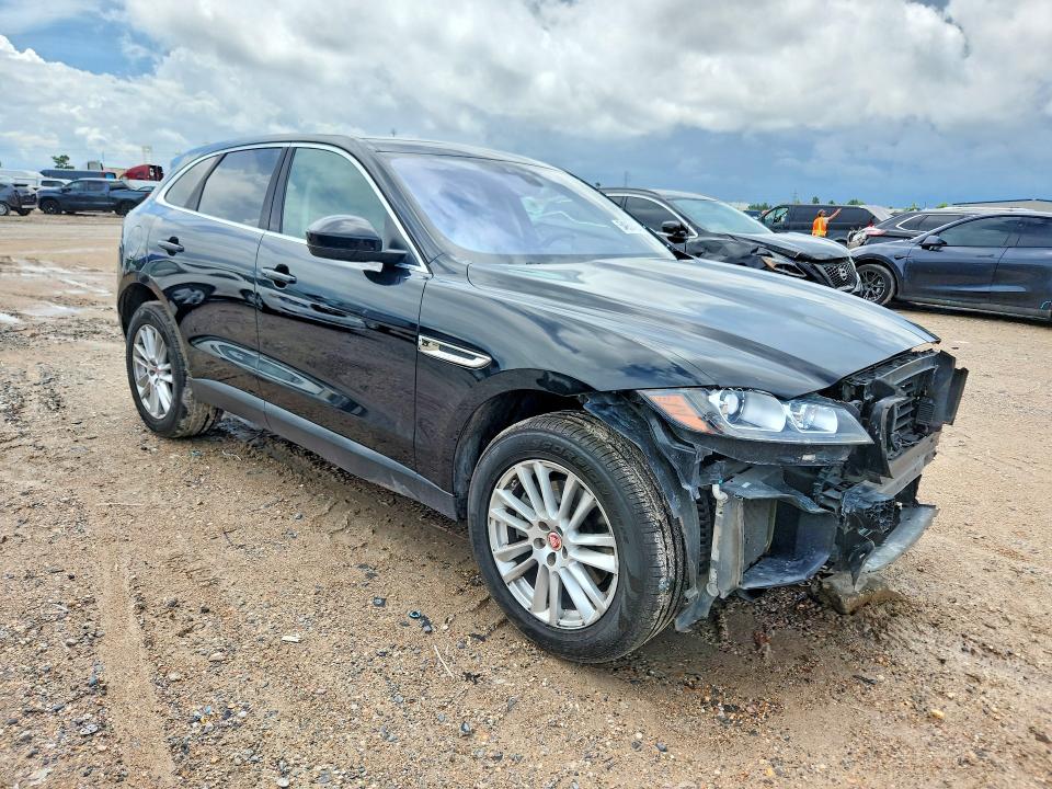 2019 Jaguar F-pace VIN SADCK2GX9KA390488 COPART salvage auction — FRONT END, Tx - Salvage Vehicle Title, sold $3,150 on 2026-07-17 (photo 4)