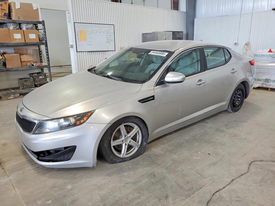 2011 Kia Optima VIN KNAGM4A74B5177093 COPART salvage auction — HAIL, Ne - Cert Of Title-Salvage, sold $500 on 2026-07-21 (photo 1)
