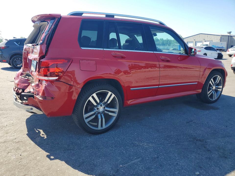 2014 Mercedes-benz Glk-klasse VIN WDCGG5HB4EG326891 COPART salvage auction — REAR END, NC - SALVAGE CERTIFICATE OF TITLE, sold $500 on 2026-07-30 (photo 3)