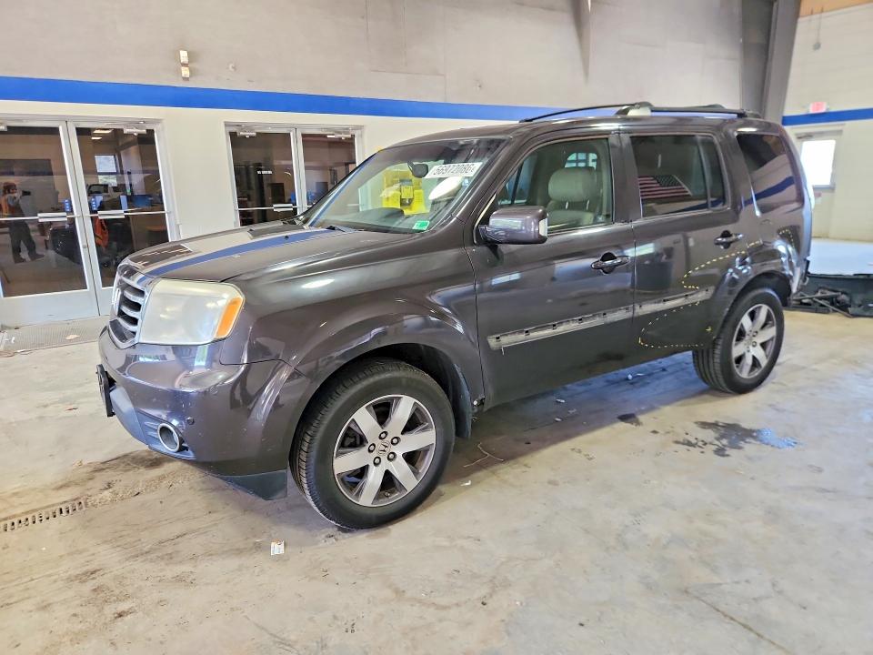 2012 Honda Pilot VIN 5FNYF4H91CB069989 COPART salvage auction — REAR END, Va - Certificate Of Title, sold $1,300 on 2026-07-02 (photo 1)