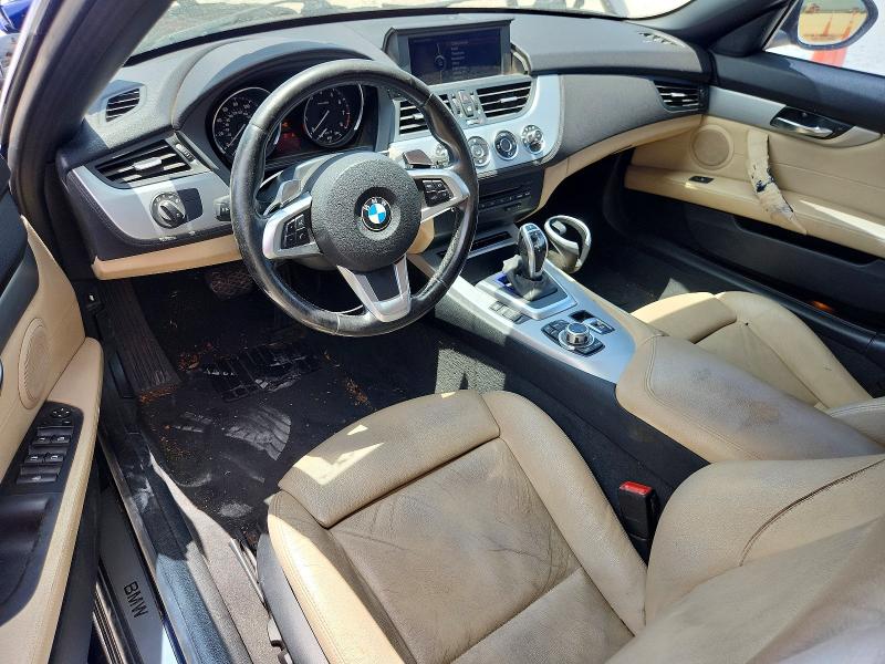 2011 BMW Z4 VIN WBALM7C50BE383930 COPART salvage auction — MECHANICAL, TX - CERTIFICATE OF TITLE, sold $2,600 on 2026-07-02 (photo 8)
