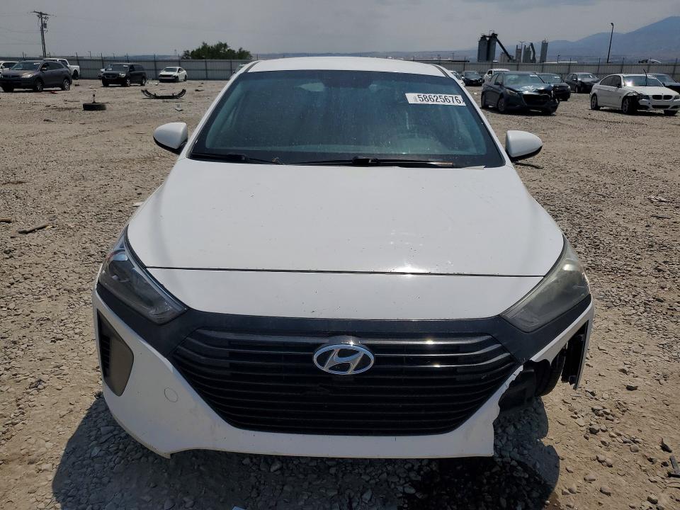 2017 Hyundai Ioniq VIN KMHC65LC0HU045602 COPART salvage auction — FRONT END, Ut - Certificate Of Title, sold $1,900 on 2026-07-31 (photo 5)