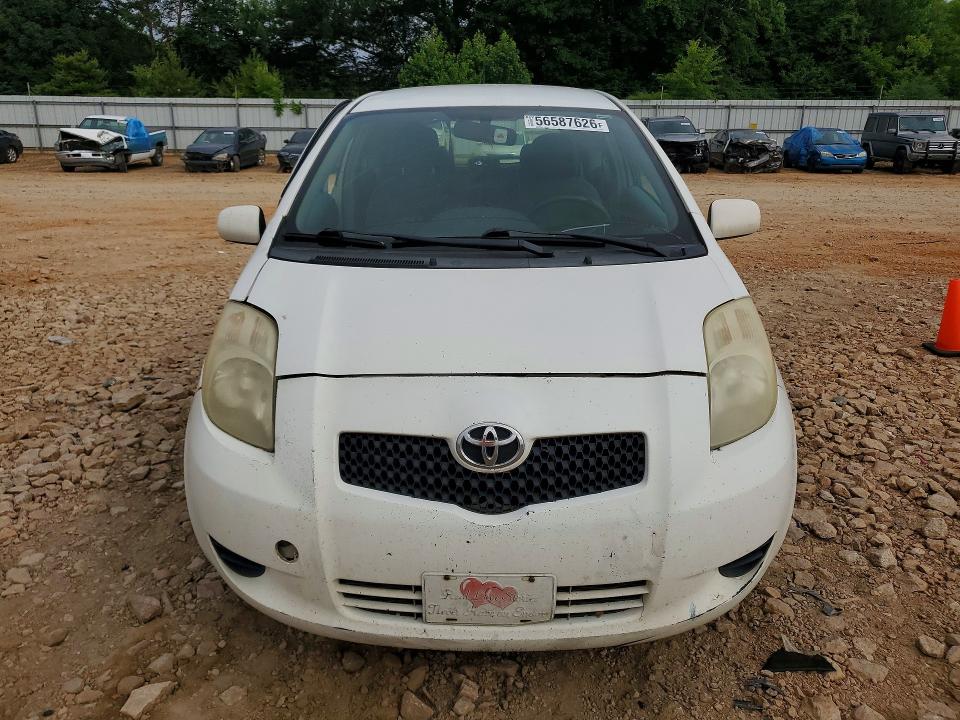 2007 Toyota Yaris VIN JTDJT923475131887 COPART salvage auction — SIDE, NC - SALVAGE CERTIFICATE OF TITLE, sold $250 on 2026-07-27 (photo 5)