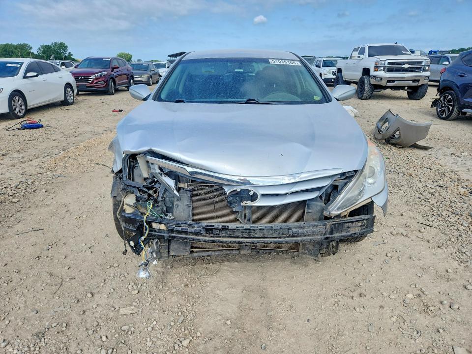 2013 Hyundai Sonata VIN 5NPEB4AC4DH671812 COPART salvage auction — FRONT END, Ks - Cert Of Title-Salvage, sold $500 on 2026-07-09 (photo 5)