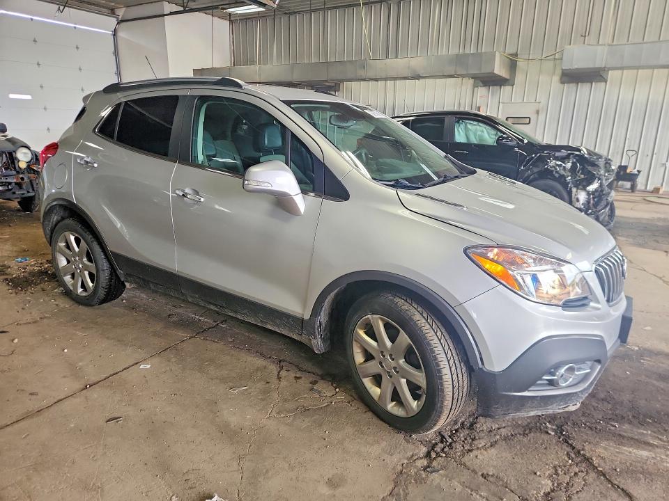 2015 Buick Encore VIN KL4CJGSB0FB178709 COPART salvage auction — FRONT END, Wi - Certificate Of Title, sold $500 on 2026-07-27 (photo 4)