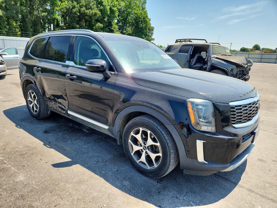 2020 Kia Telluride VIN 5XYP3DHC8LG090394 COPART salvage auction — MINOR DENT/SCRATCHES, Nc - Dealer Only Clean Title, sold $7,800 on 2026-07-07 (photo 4)