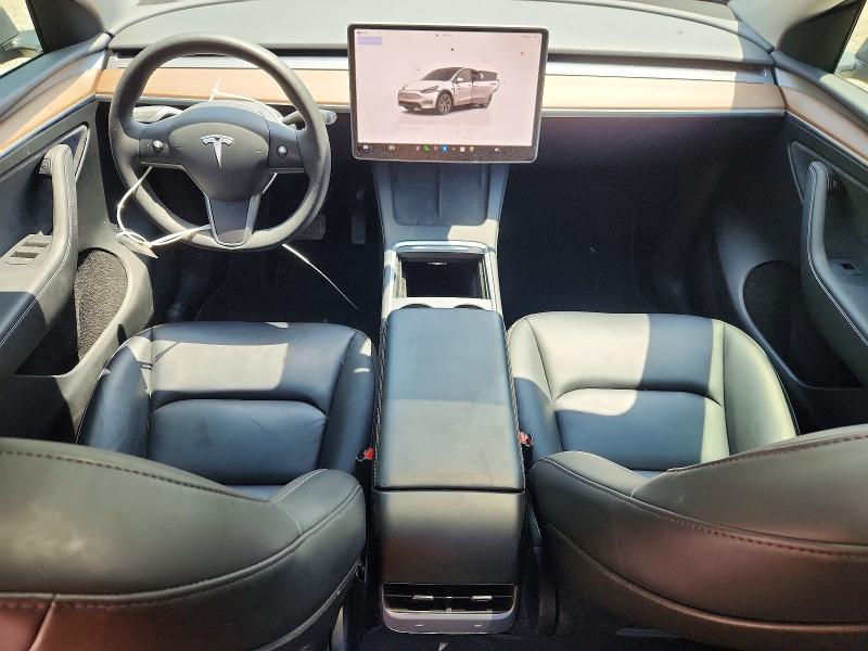 2024 Tesla Model y VIN 7SAYGAEE7RF209701 COPART salvage auction — HAIL, Oh - Cert Of Title-Salvage, sold $12,200 on 2026-07-29 (photo 8)