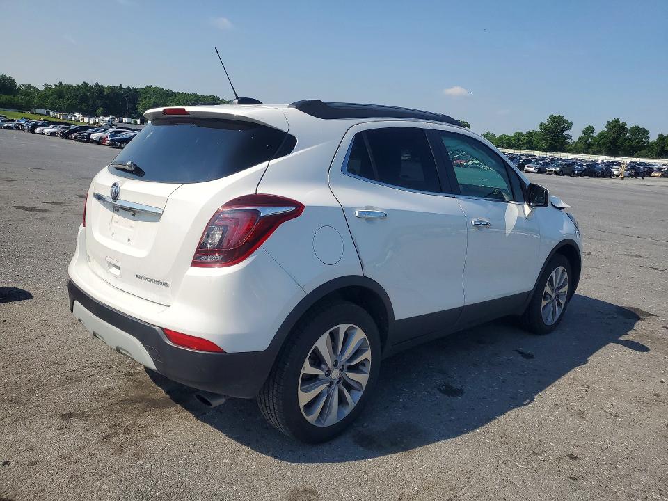 2020 Buick Encore VIN KL4CJASB9LB342077 COPART salvage auction — FRONT END, Pa - Certificate Of Salvage, sold $325 on 2026-07-28 (photo 3)