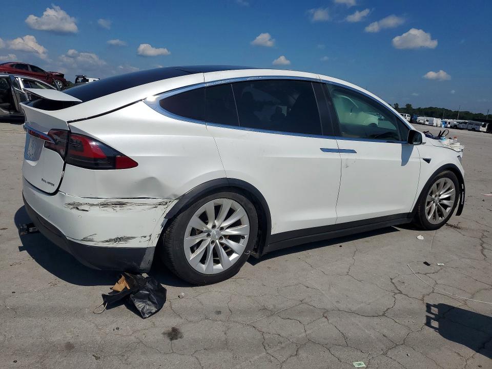 2019 Tesla Model x VIN 5YJXCAE25KF181347 COPART salvage auction — REAR END, Va - Cert Of Title - Salvage, sold $6,500 on 2026-07-06 (photo 3)