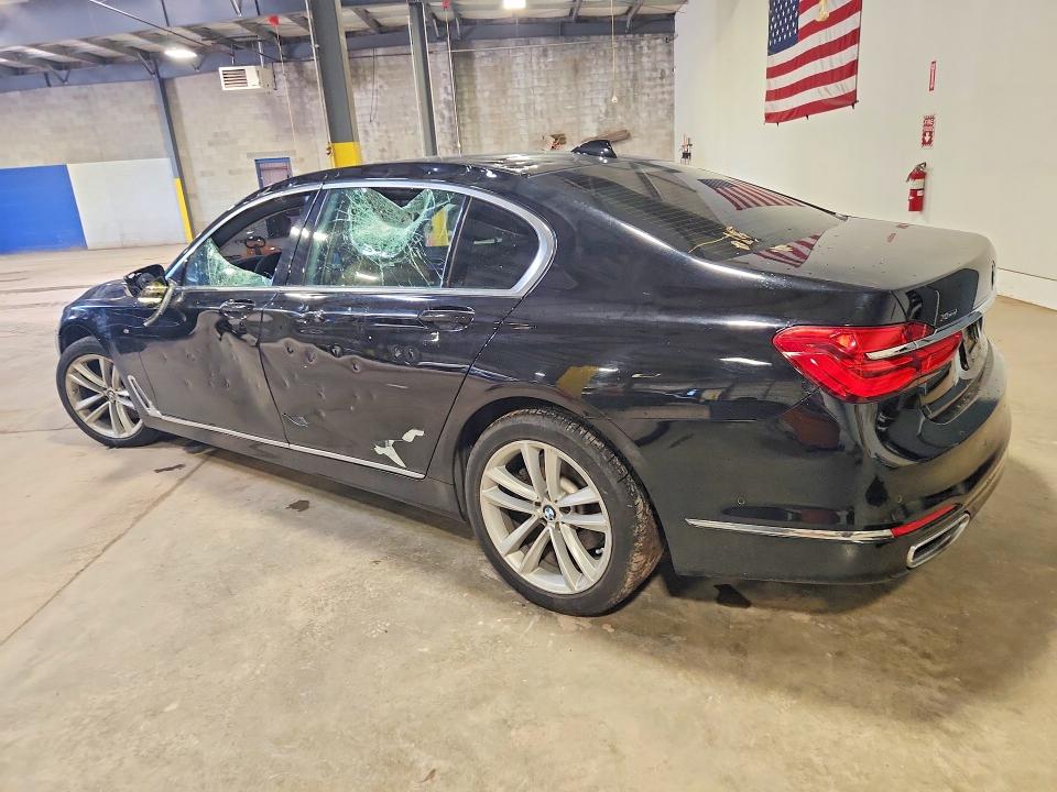 2016 BMW 7er VIN WBA7F2C51GG418551 COPART salvage auction — VANDALISM, Pa - Cert Of Salv-R=Reconstructed, sold $5,200 on 2026-07-06 (photo 2)