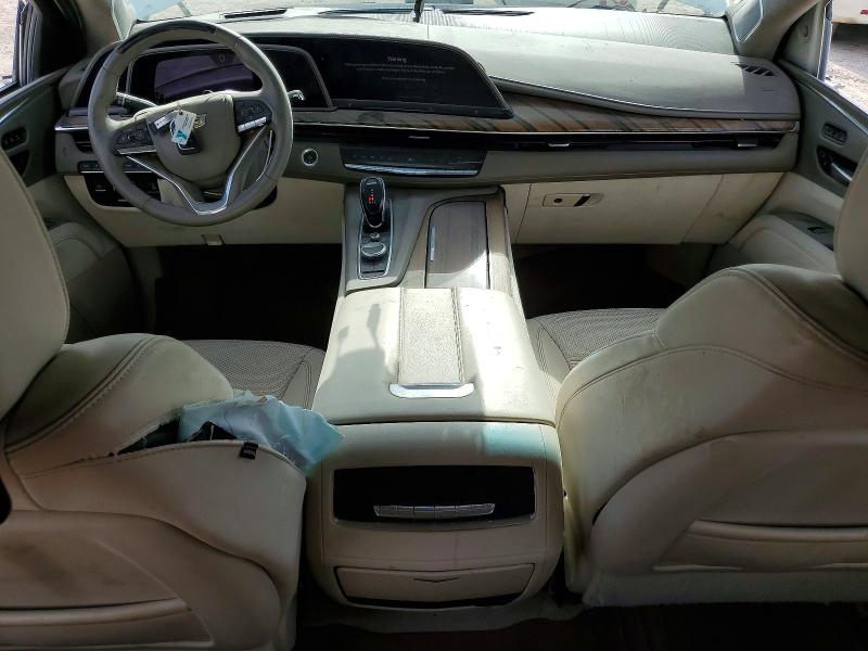 2022 Cadillac Escalade VIN 1GYS4MKL7NR176102 COPART salvage auction — ROLLOVER, Pa - Certificate Of Salvage, sold $17,400 on 2026-07-24 (photo 8)