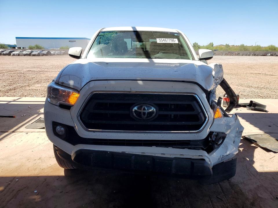 2022 Toyota Tacoma VIN 3TMAZ5CN7NM180841 COPART salvage auction — FRONT END, Az - Cert Of Title - Salvage, sold $7,100 on 2026-07-09 (photo 5)