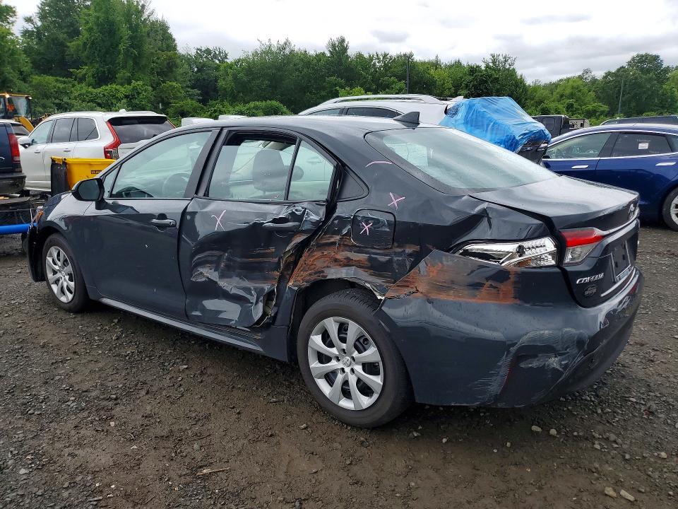 2025 Toyota Corolla VIN 5YFB4MDE1SP326716 COPART salvage auction — ALL OVER, Ct - Cert Of Title-Salvage, sold $6,100 on 2026-07-02 (photo 2)