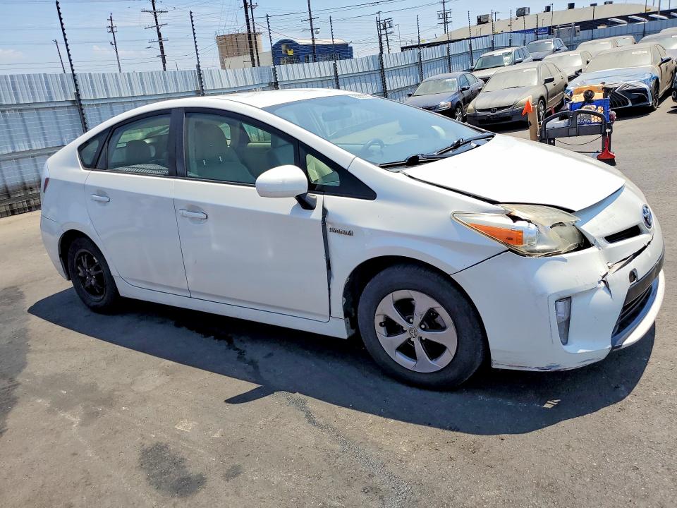2013 Toyota VIN JTDKN3DU8D5659400 COPART salvage auction — FRONT END, Ca - Salvage Certificate, sold $2,700 on 2026-07-08 (photo 4)