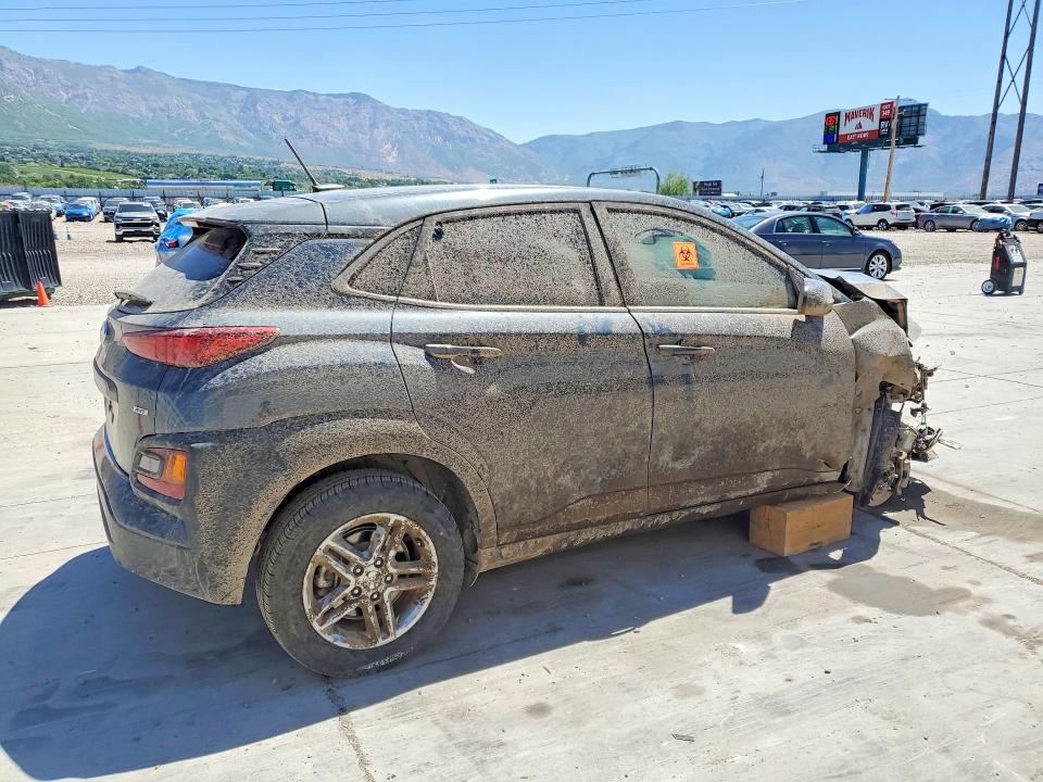 2019 Hyundai Kona VIN KM8K1CAA2KU195153 COPART salvage auction — FRONT END, Ut - Salvage Certificate, sold $150 on 2026-07-27 (photo 3)