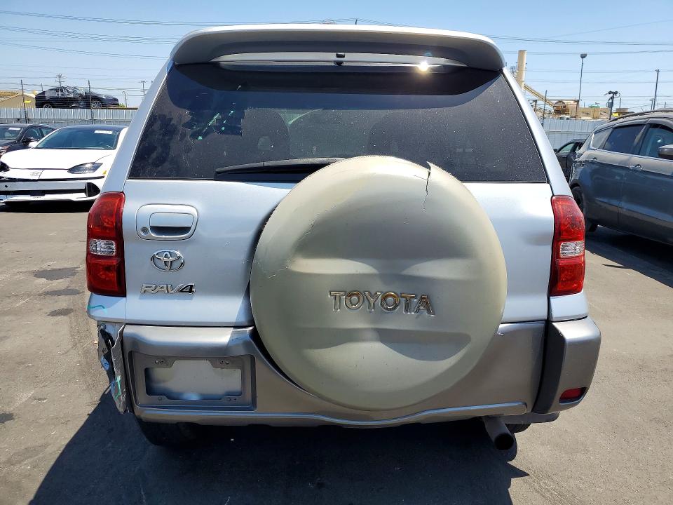 2005 Toyota Rav 4 VIN JTEGD20V350070430 COPART salvage auction — REAR END, Ca - Salvage Certificate, sold $1,350 on 2026-07-07 (photo 6)