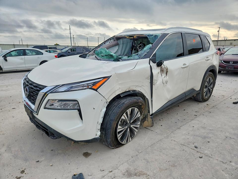 2023 Nissan Rogue VIN JN8BT3BA1PW430994 COPART salvage auction — ROLLOVER, Tx - Salvage Vehicle Title, sold $3,950 on 2026-07-28 (photo 1)
