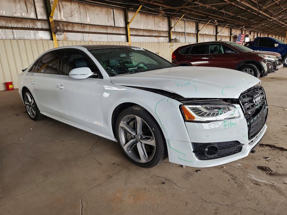 2018 Audi VIN WAU43AFD8JN000483 COPART salvage auction — REAR END, AZ - CERT OF TITLE - SALVAGE, sold $425 on 2026-07-27 (photo 4)