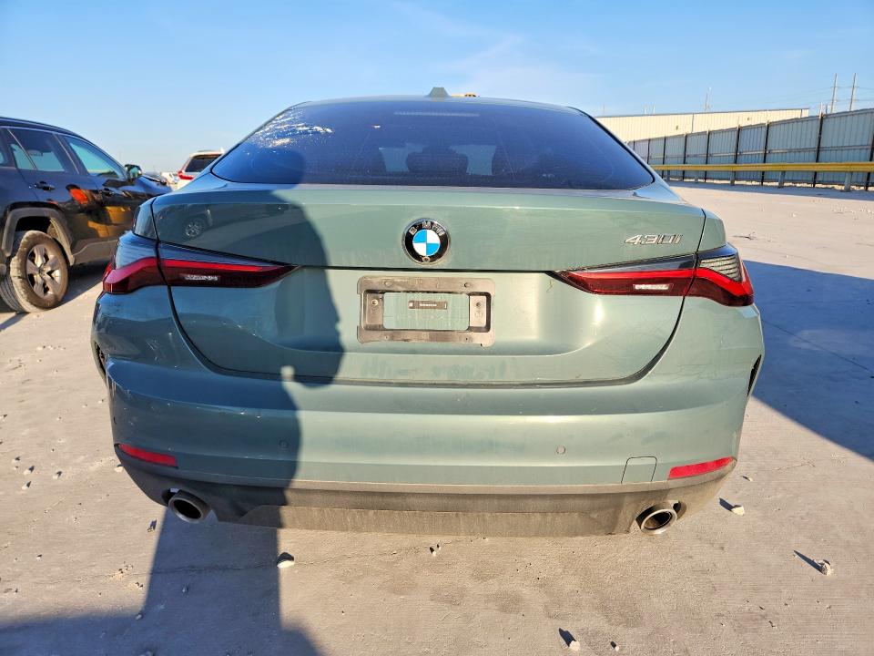 2025 BMW VIN WBA23FB07SFV14585 COPART salvage auction — FRONT END, Tx - Salvage Vehicle Title, sold $375 on 2026-08-14 (photo 6)