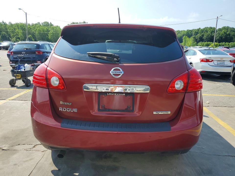 2013 Nissan Rogue sport VIN JN8AS5MT3DW040760 COPART salvage auction — FRONT END, Ky - Certificate Of Title, sold $500 on 2026-07-02 (photo 6)