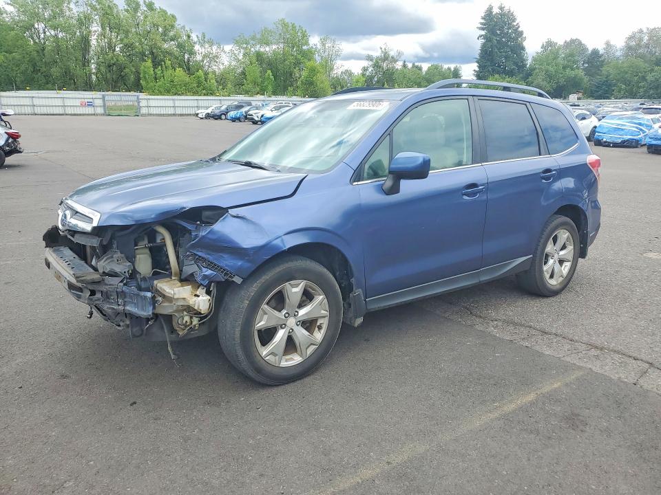 2014 Subaru Forester VIN JF2SJAHC3EH534405 COPART salvage auction — FRONT END, Or - Salvage Title Certificate, sold $1,950 on 2026-07-13 (photo 1)