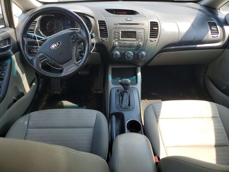 2015 Kia Forte VIN KNAFX4A8XF5338581 COPART salvage auction — WATER/FLOOD, Ky - Cert Of Title-Salvage Water, sold $600 on 2026-07-20 (photo 8)