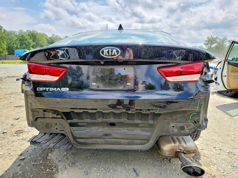2016 Kia Optima VIN 5XXGT4L39GG063464 COPART salvage auction — REAR END, Md - Cert Of Salvage > 75% Damage, sold $2,250 on 2026-07-24 (photo 6)