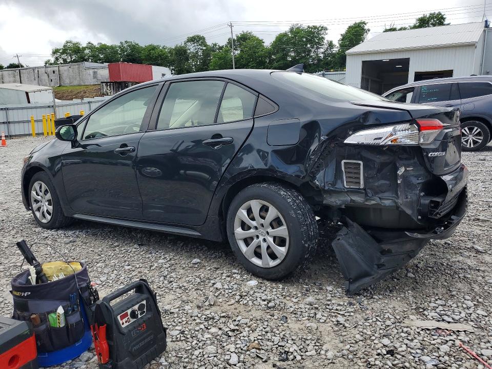 2020 Toyota Corolla VIN JTDEPRAE8LJ020009 COPART salvage auction — REAR END, KY - CERT OF TITLE-SALVAGE, sold $5,500 on 2026-07-24 (photo 2)