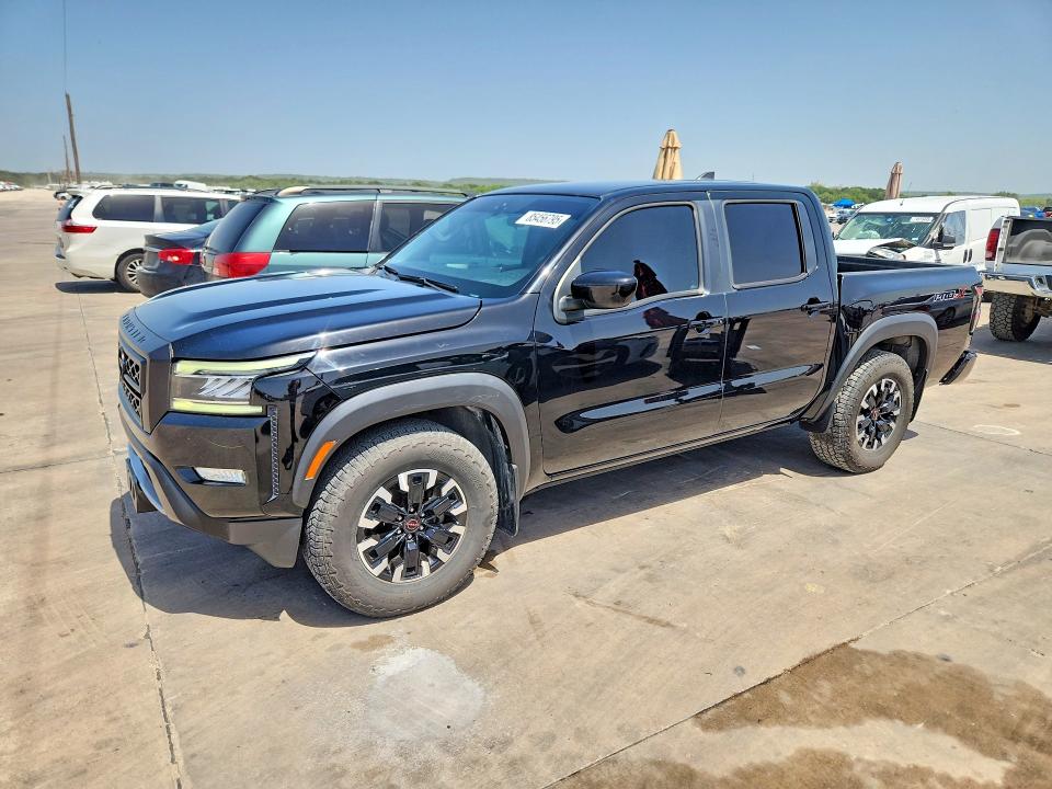 2022 Nissan Frontier VIN 1N6ED1EJ7NN620241 COPART salvage auction — REAR END, Tx - Salvage Vehicle Title, sold $13,500 on 2026-07-02 (photo 1)