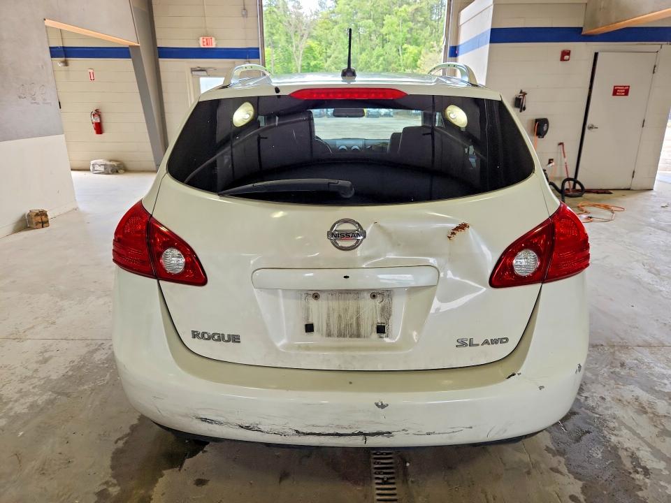 2008 Nissan Rogue sport VIN JN8AS58V38W131688 COPART salvage auction — REAR END, VA - CERT OF TITLE - SALVAGE, sold $275 on 2026-07-31 (photo 6)