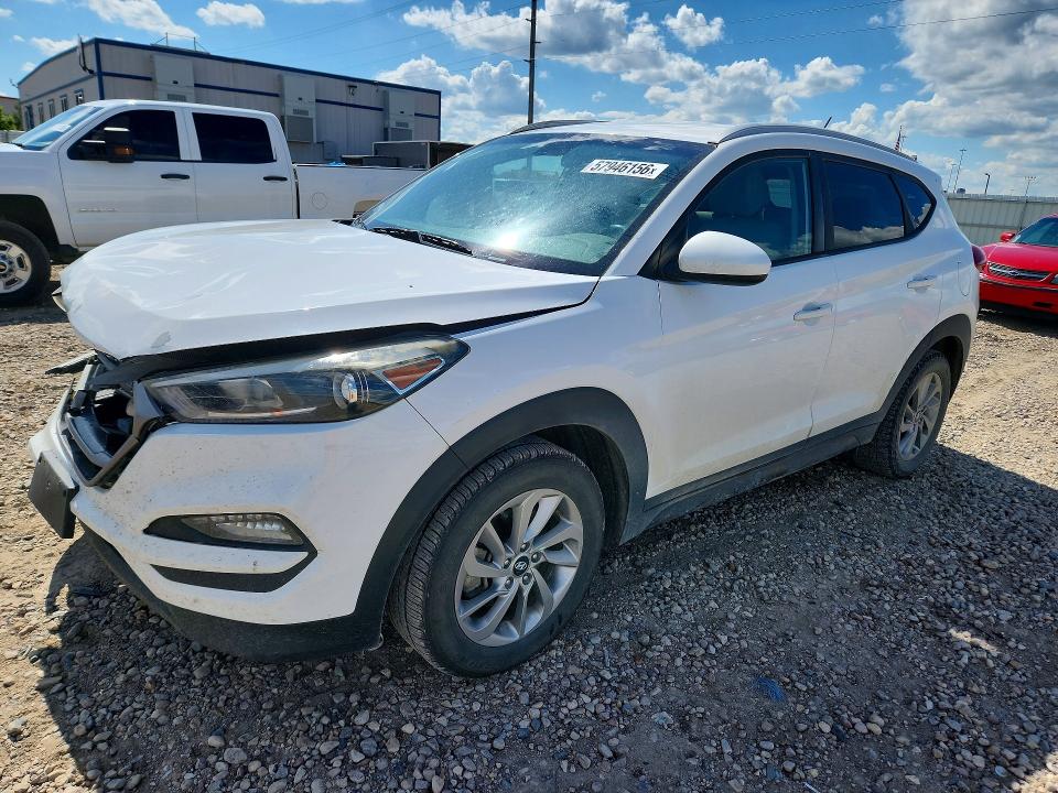 2016 Hyundai VIN KM8J3CA48GU065482 COPART salvage auction — FRONT END, MN - CERT OF TITLE-PRIOR SALVAGE, sold $850 on 2026-07-27 (photo 1)
