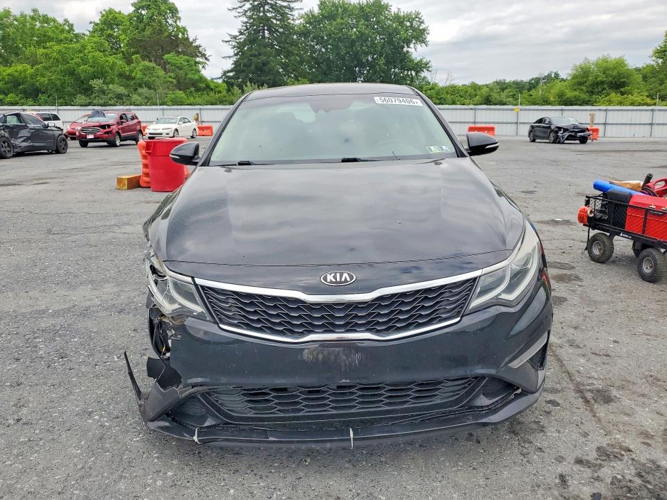 2019 Kia Optima VIN 5XXGT4L31KG297980 COPART salvage auction — FRONT END, Salvage Title, sold $650 on 2026-07-28 (photo 5)