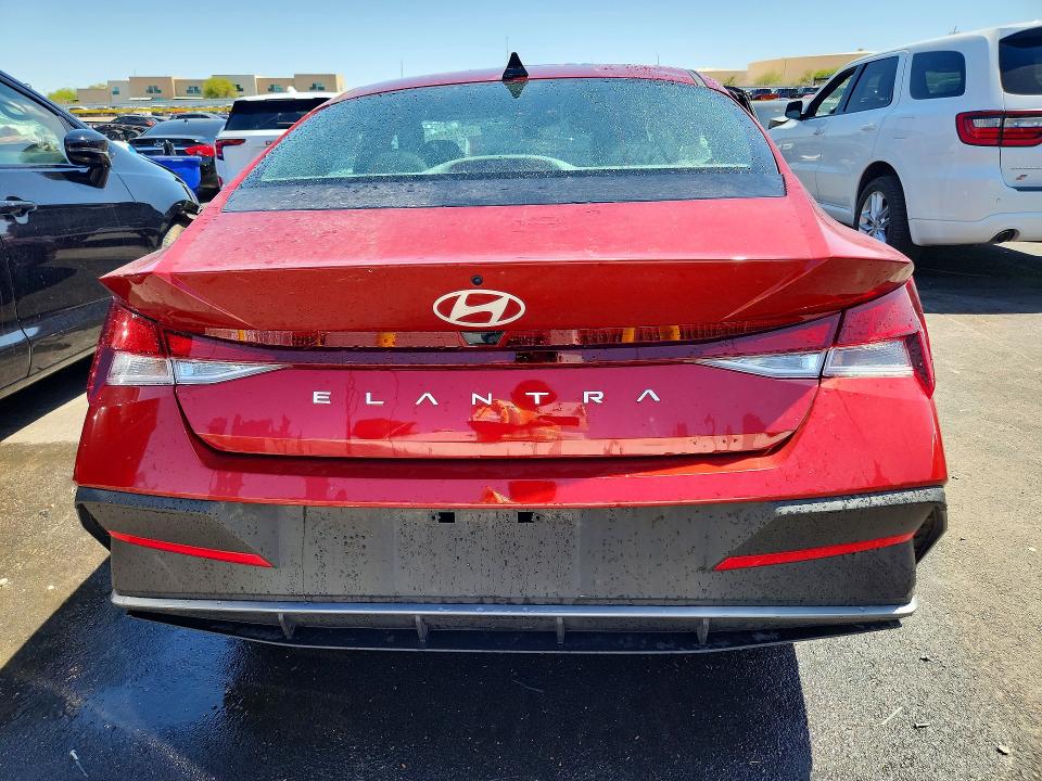 2025 Hyundai Elantra VIN KMHLL4DG0SU082807 COPART salvage auction — SIDE, Az - Certificate Of Title, sold $4,400 on 2026-07-07 (photo 6)