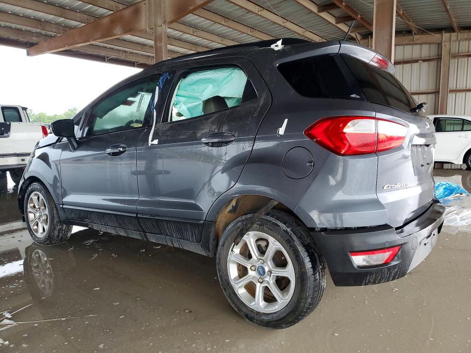 2021 Ford Ecosport VIN MAJ3S2GE8MC395785 COPART salvage auction — SIDE, Tx - Certificate Of Title, sold $3,050 on 2026-07-28 (photo 2)