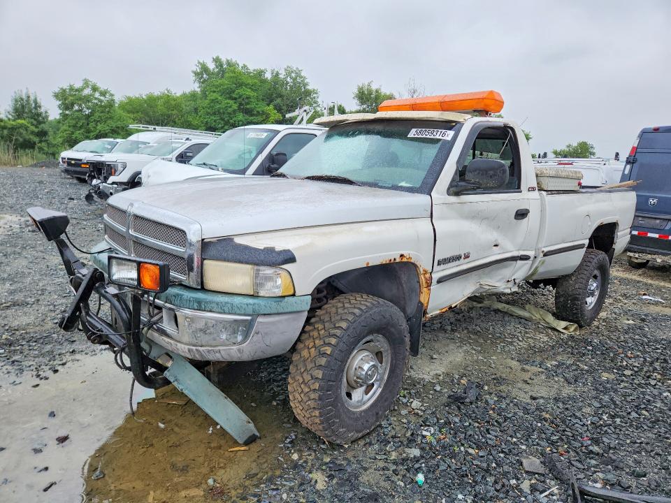 1999 Dodge Ram 2500 VIN 3B7KF26ZXXM531366 COPART salvage auction — SIDE, Md - Cert Of Salvage > 75% Damage, sold $125 on 2026-07-08 (photo 1)