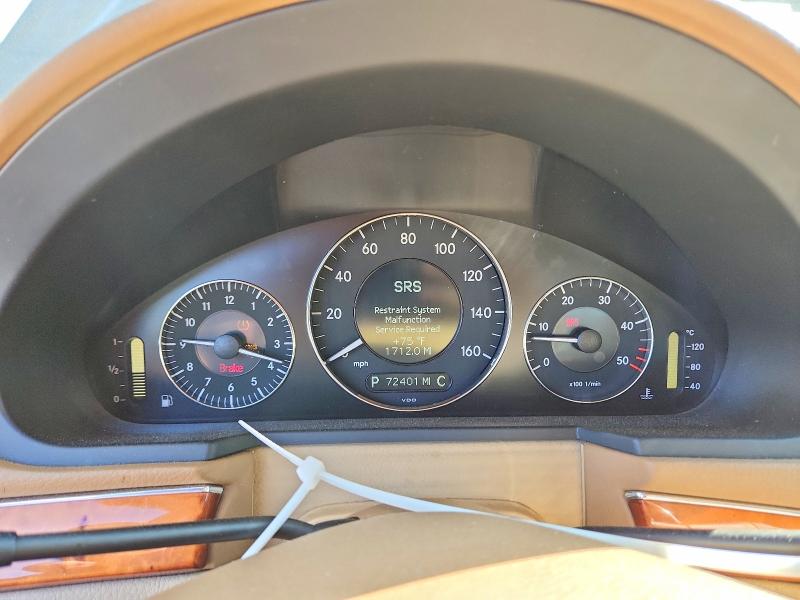 2008 Mercedes-benz E-klasse VIN WDBUF22X38B246898 COPART salvage auction — SIDE, Nc - Salvage Certificate Of Title, sold $2,250 on 2026-07-22 (photo 9)